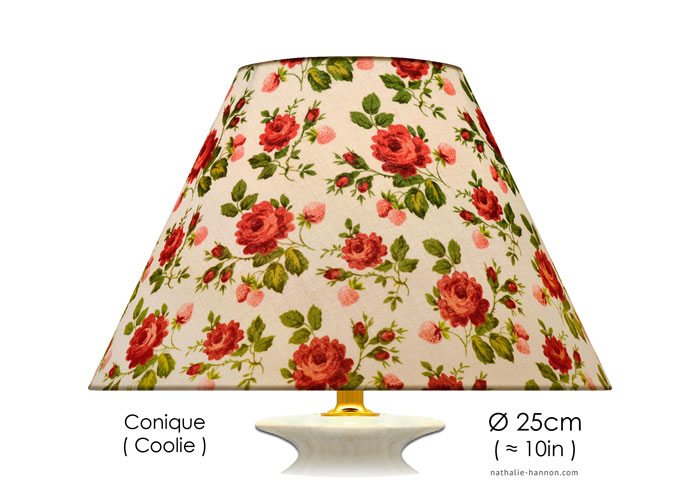 Lampshade Roses with Strawberries