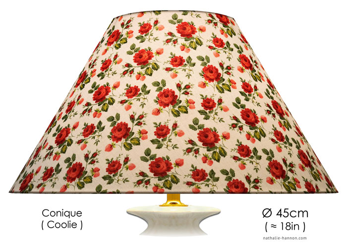 Lampshade Roses with Strawberries