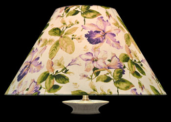 Lampshades Fleurs de Lys - Violet