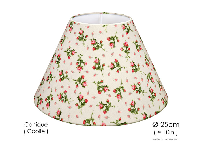 Lampshade Boutons de Rose