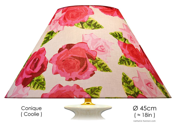 Lampshade La Rose - Magenta