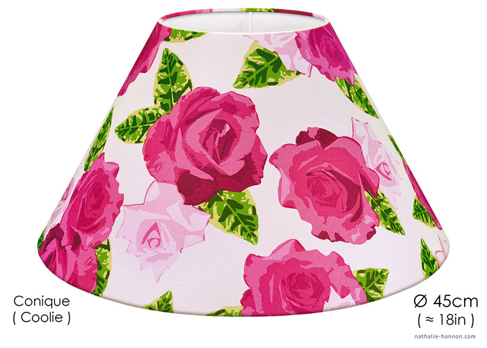 Lampshade La Rose - Magenta