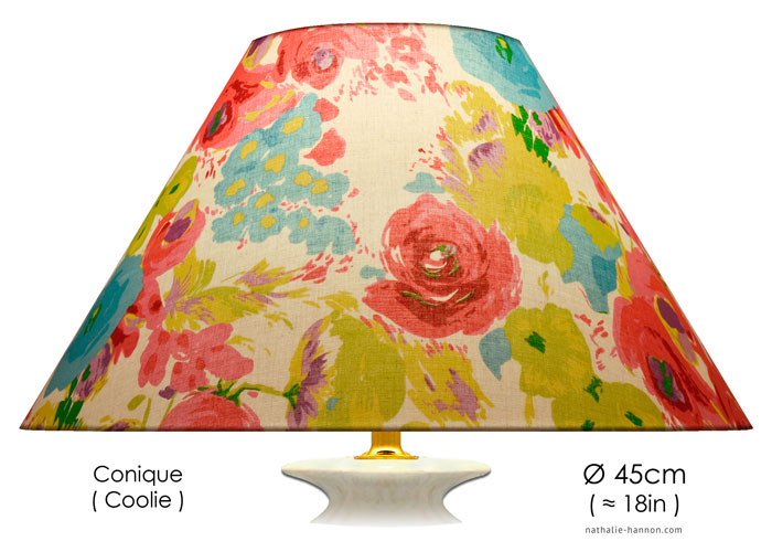 Lampshade Watercolor Floral