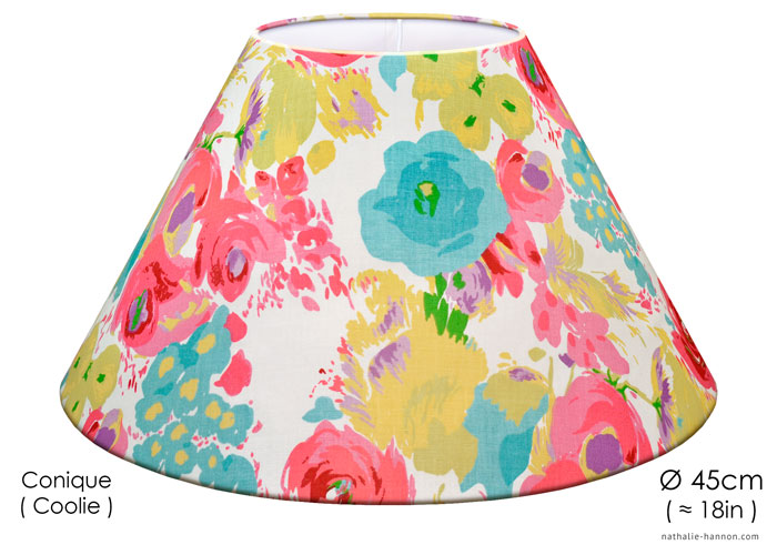 Lampshade Watercolor Floral