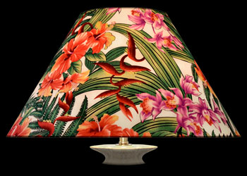 Lampshades Fleurs des Iles