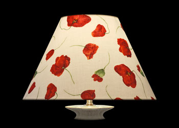 Lampshades Solitary Poppies