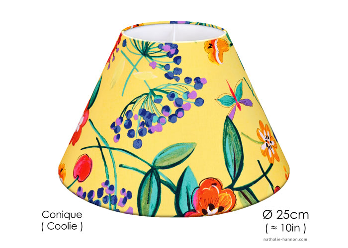 Lampshade Pop Art Flowers