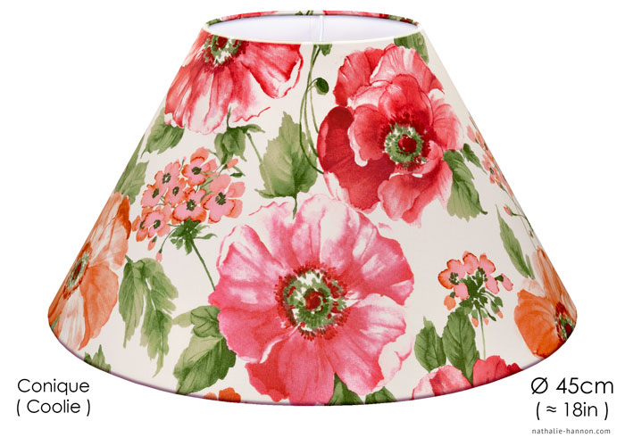 Lampshade Floral Garden Blooms