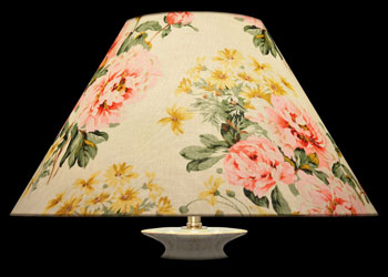 Lampshades Floral Yellow Decor