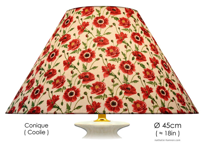 Lampshade Poppy Fields