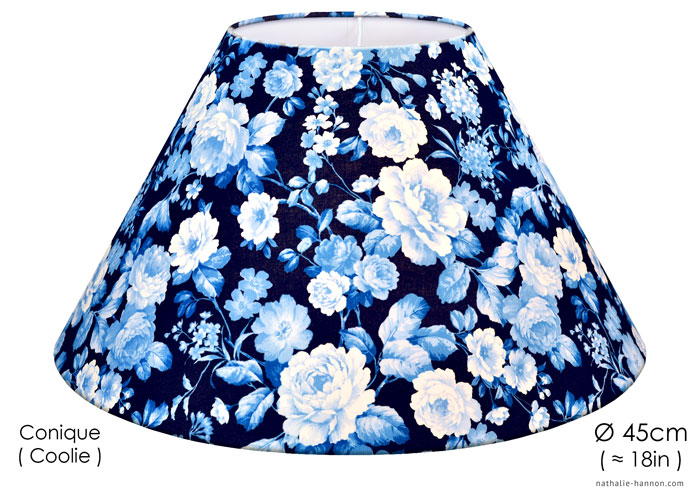 Abat-jour Delft Blue Florals