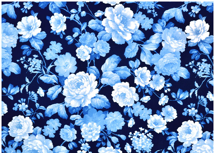 Abat-jour Delft Blue Florals