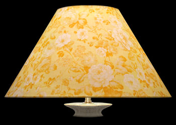 Abat-jour Butter Yellow Florals