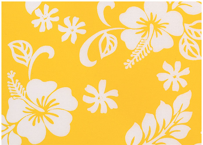 Lampshade Hibiscus Yellow