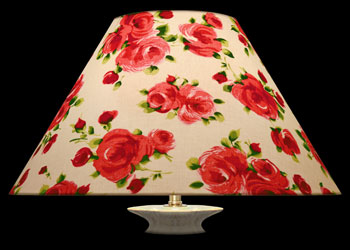 Lampshades Watercolor Roses