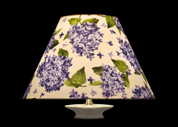 Lampshades Lilac Blooms