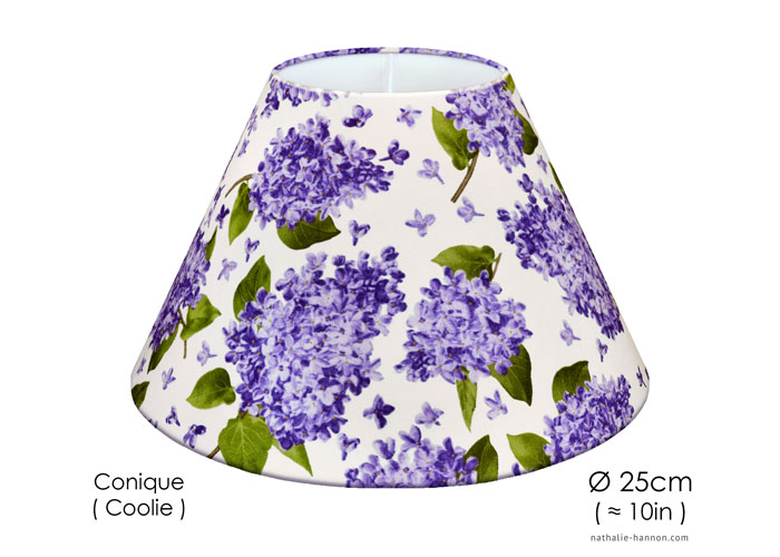 Lampshade Lilac Blooms