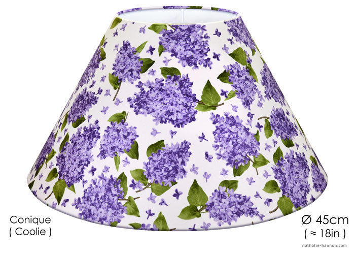 Lampshade Lilac Blooms