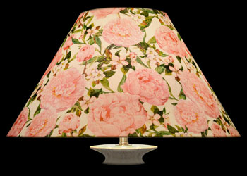 Lampshades Fleuri Déco Pivoine Rose