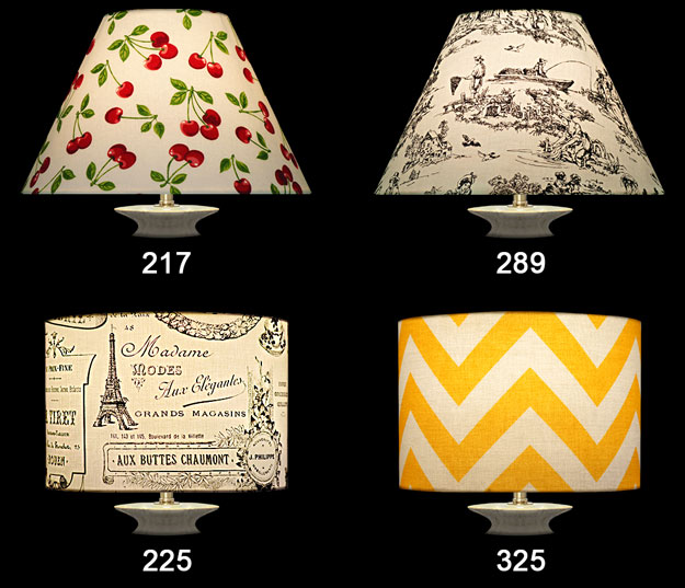 Nathalie Hannon Lampshades Fabrics