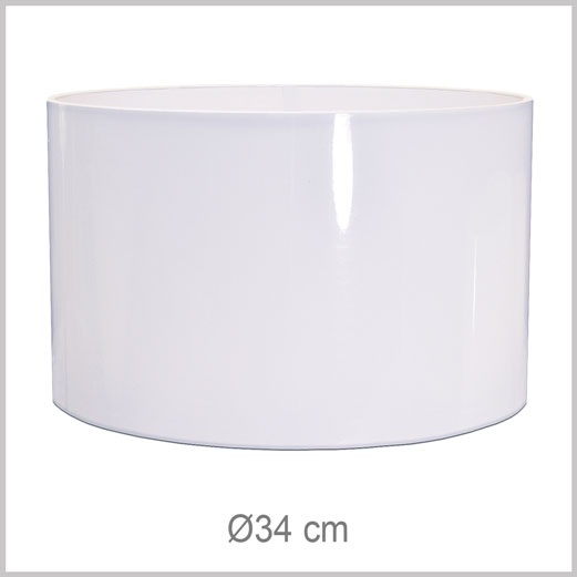 Large Cylinder shaped lampshade with European fitter E27 for European lamp sockets