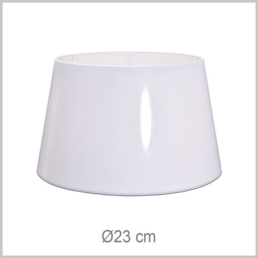 Small Drum shaped lampshade with European fitter E27 for European lamp sockets