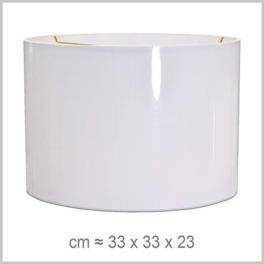 Large Cylinder shaped lampshade with an American spider fitter for harps