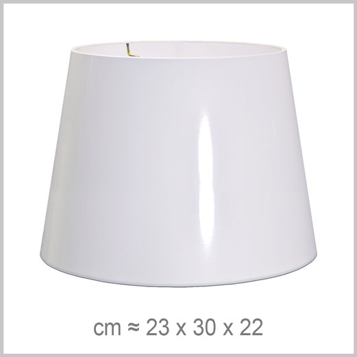 Medium Drum shaped lampshade with an American spider fitter for harps