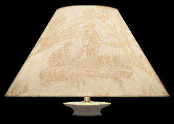 Lampshades Toile Pêche - Beige