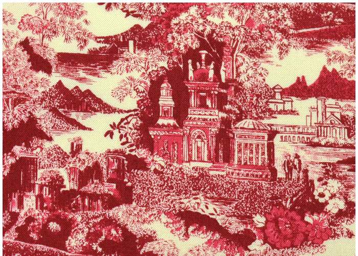 Abat-jour Small China Toile