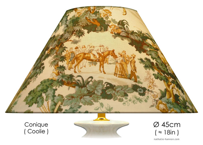 Lampshade Toile Longchamp