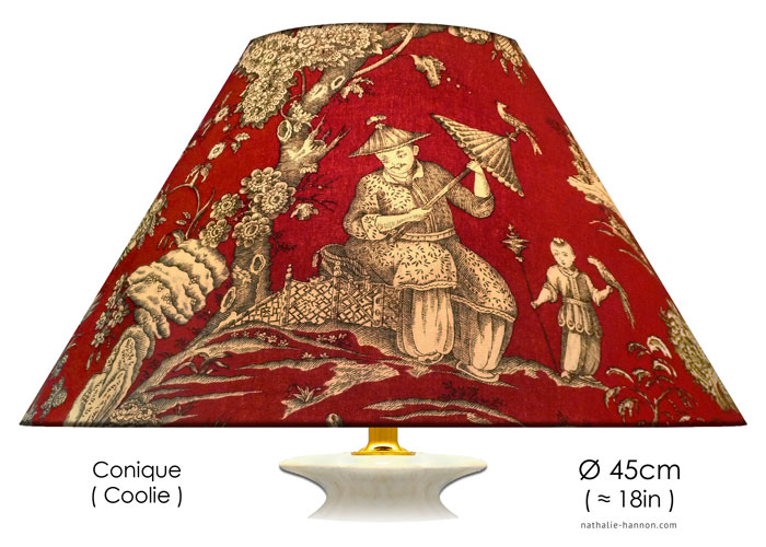 Lampshade Chinese Toile