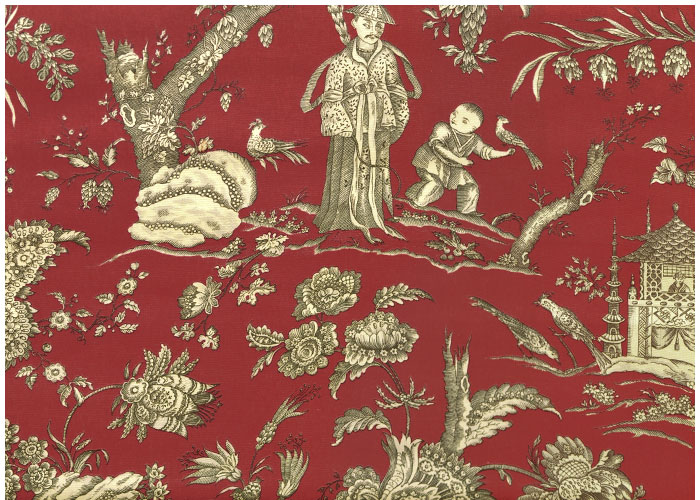 Abat-jour Chinese Toile