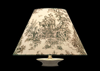 Lampshades Petite Toile Rustique - Noir