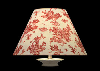 Abat-jour Small Vintage Toile - Red