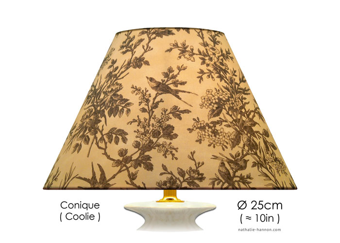 Lampshade Petite Toile Oiseaux