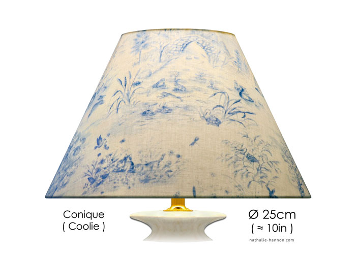 Lampshade Toile Prairie