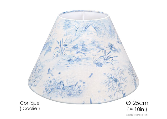 Lampshade Toile Prairie