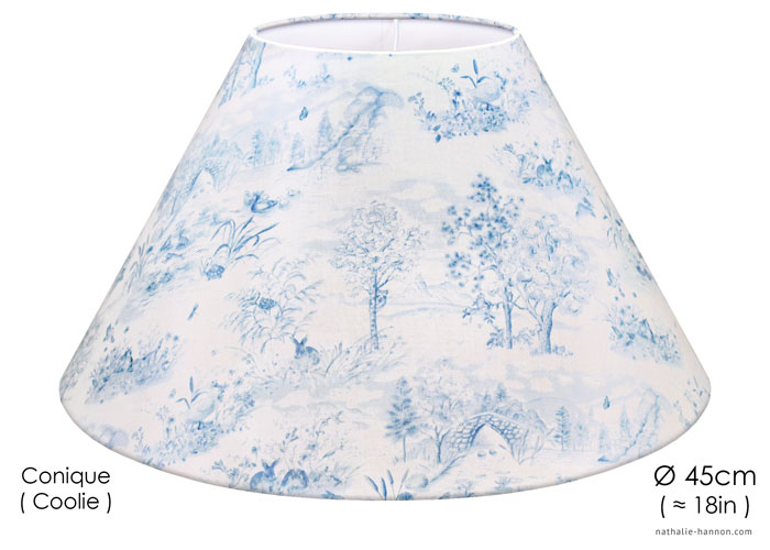 Lampshade Toile Prairie