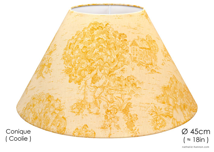 Lampshade French Country Toile