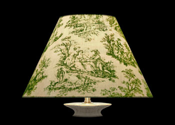 Lampshades Petite Toile Rustique - Vert