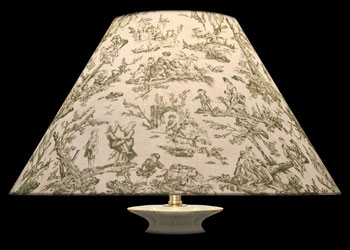 Lampshades Petite Toile Provinciale - Vert