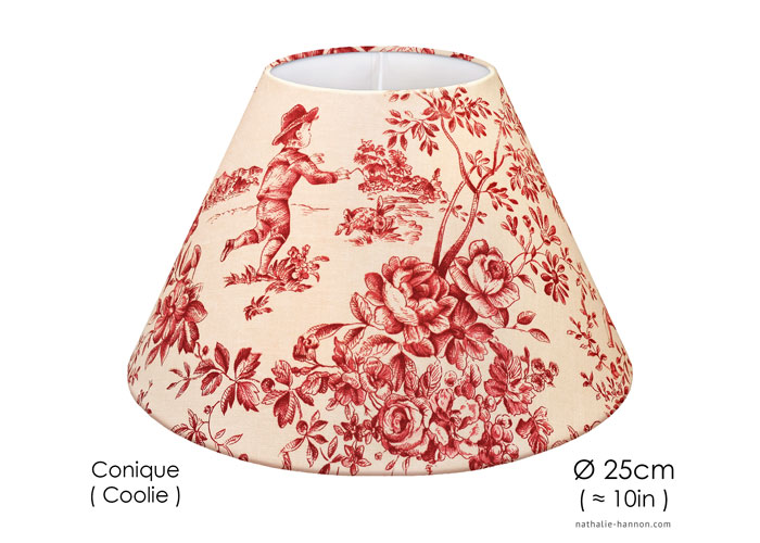 Lampshade Traditional French Toile