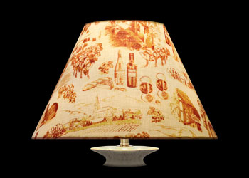 Lampshades Napa Valley Toile