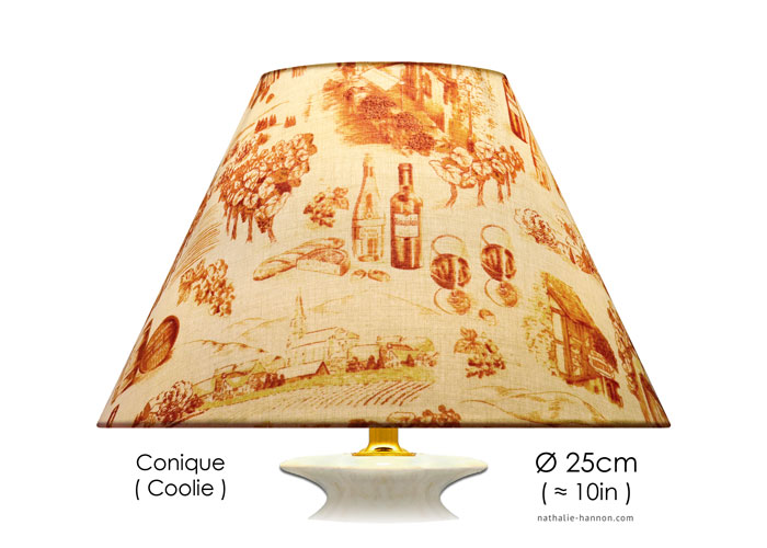 Lampshade Napa Valley Toile