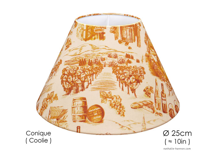 Lampshade Napa Valley Toile