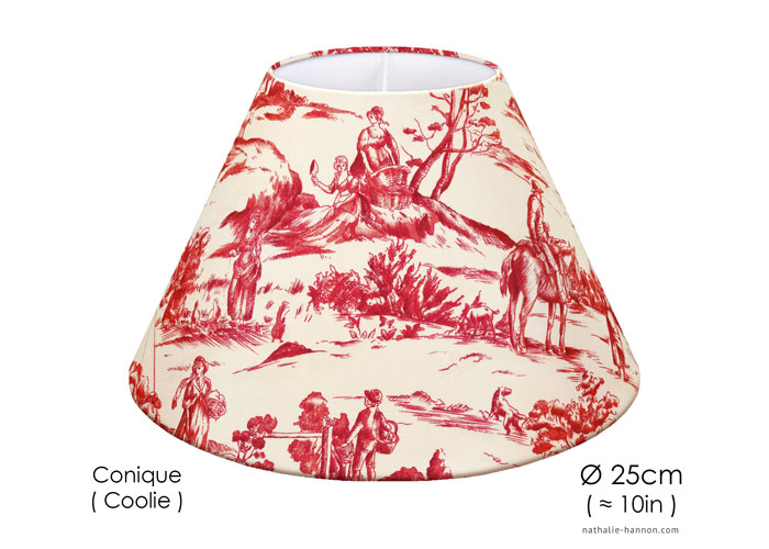 Lampshade Aix-en-Provence Toile