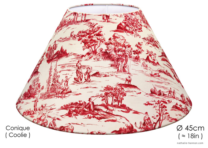 Lampshade Aix-en-Provence Toile