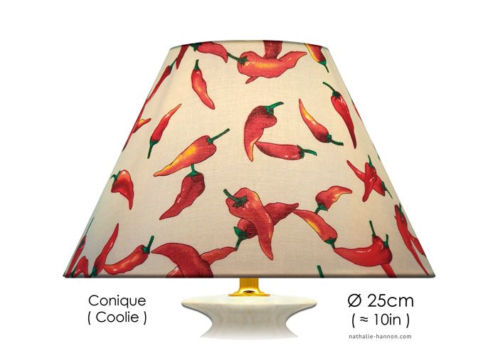 Lampshade Chili Peppers