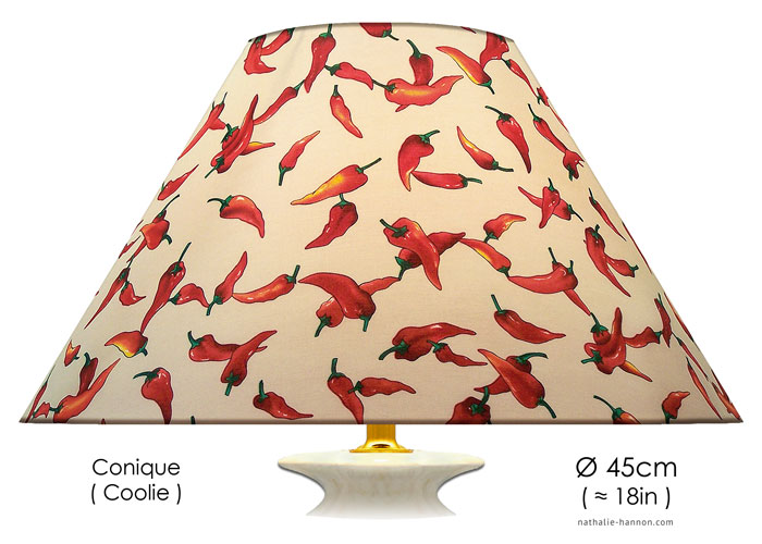 Lampshade Chili Peppers